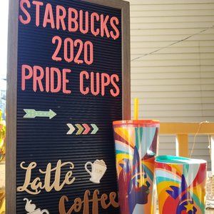 Starbucks 2020 Pride Cups